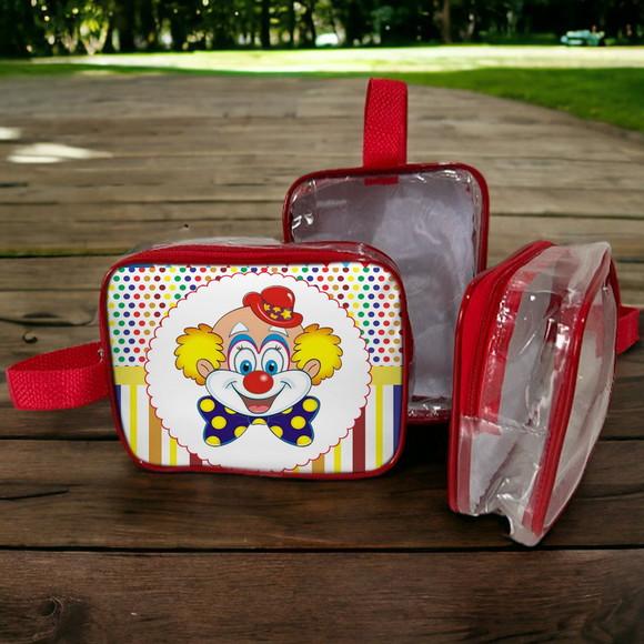 Necessarie Palhaço Transparente Infantil