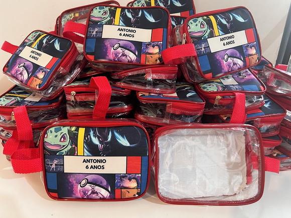 Necessarie Pokemon Transparente Infantil Personalizado