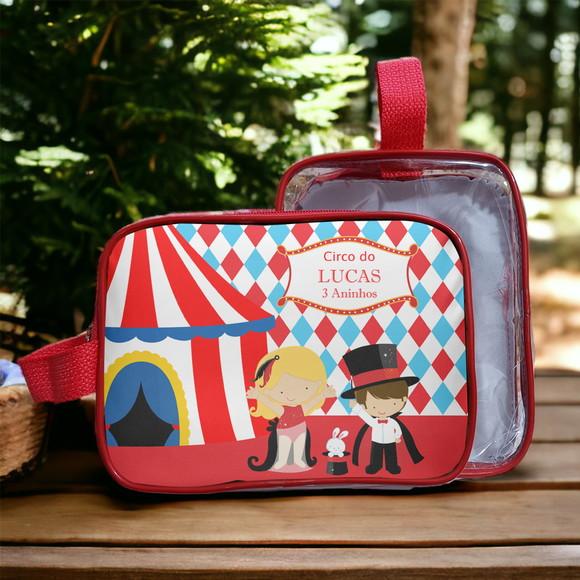 Necesserie Circo Transparente Infantil