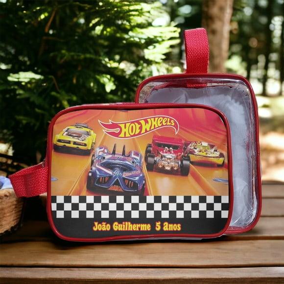 Necesserie Hot Wheels Transparente Infantil Personalizado