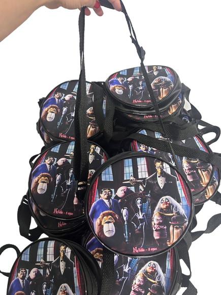 Bolsa Bag Familia Addams Lembrancinha de Aniversário