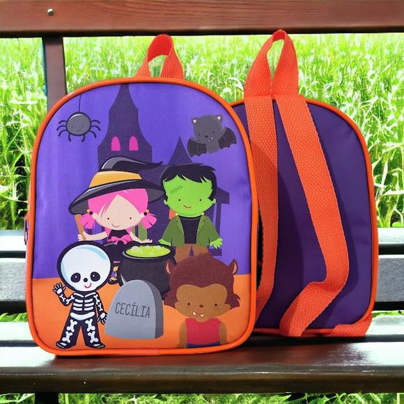Mochila Halloween Lembrancinha de Aniversário Brinde