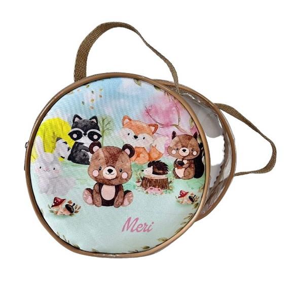 Necesserie Animais do Bosque Lembrancinha de Aniversário