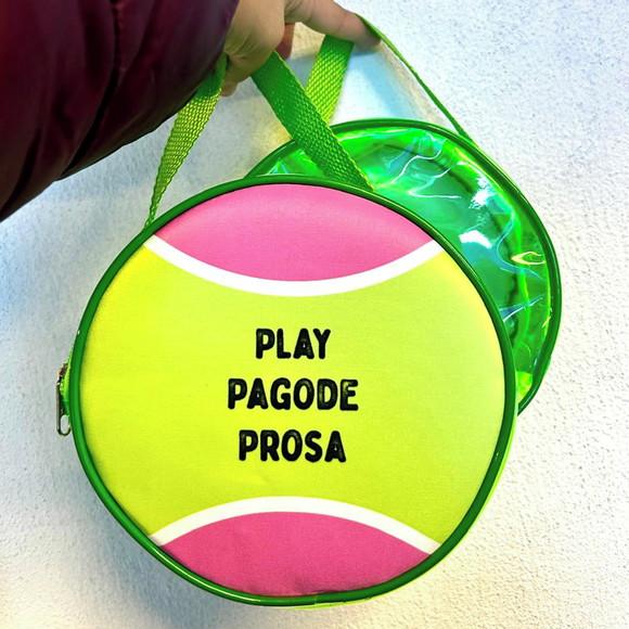 Necesserie Beach Tennis Neon Lembrancinha de Festa