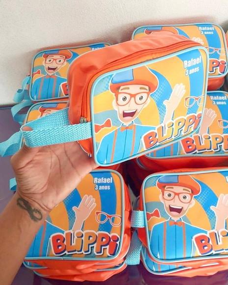 Necesserie Blippi Lembrancinha de Aniversário