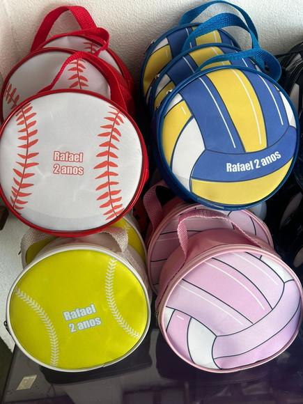 Necesserie Bola Vôlei Lembrancinha de Aniversário
