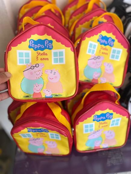 Necesserie Família Pig Lembrancinha de Festa