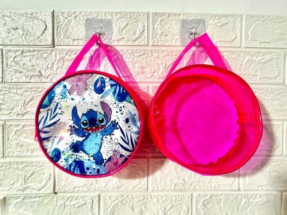 Necesserie Glitter Lilo e Stitch Lembrancinha de Aniversário