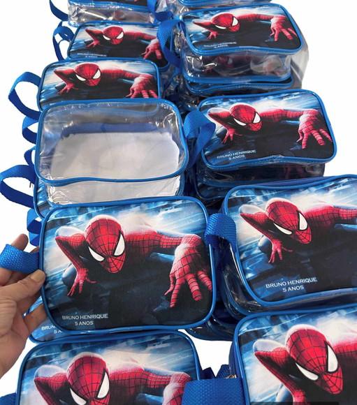 Necesserie Homem Aranha Lembrancinha de Aniversário