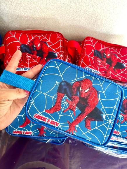 Necesserie Homem Aranha Lembrancinha de Aniversário