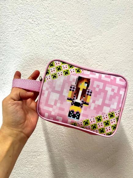 Necesserie Minecraft Lembrancinha de Festa