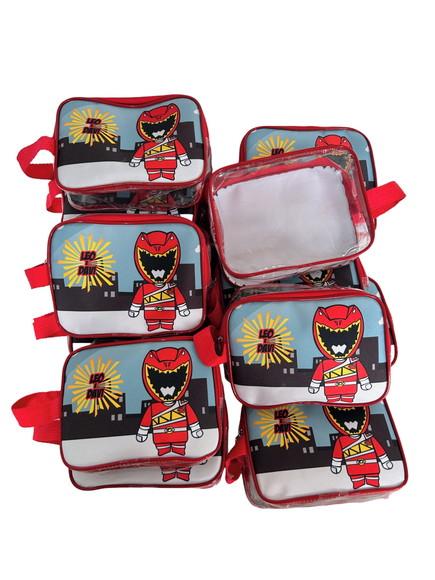 Necesserie Power Rangers Lembrancinha de Aniversário