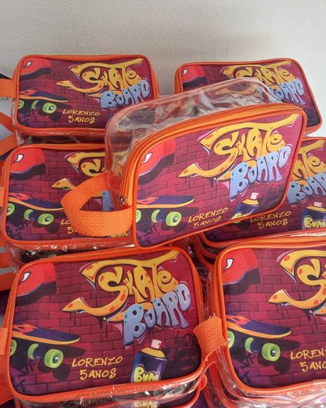 Necesserie Skate Lembrancinha de Aniversário