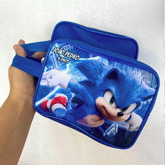 Necesserie Sonic Lembrancinha de Aniversário
