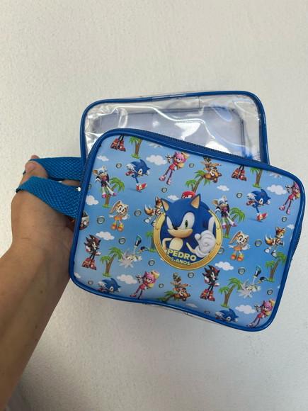 Necesserie Sonic Lembrancinha de Aniversário