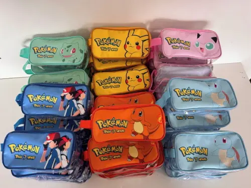 Estojo Pokemon Transparente Infantil Personalizado
