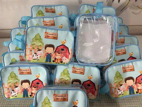 Lembrancinha Fazendinha Necesserie