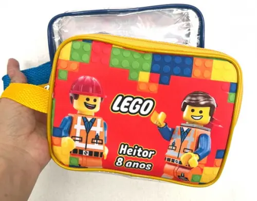 Lembrancinha Lego Necesserie