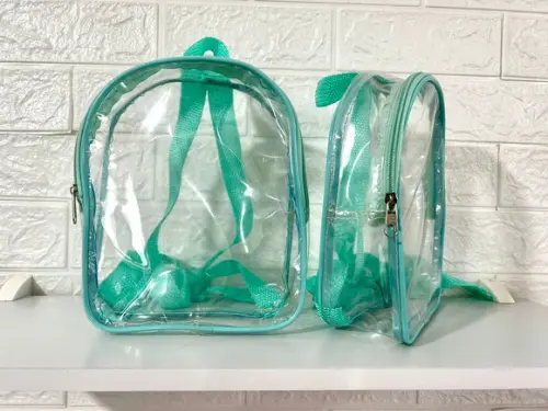 Mochila Cristal Lembrancinha Personalizado