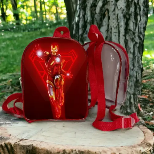 Mochila Homem Ferro Lembrancinha de Festa Personalizado