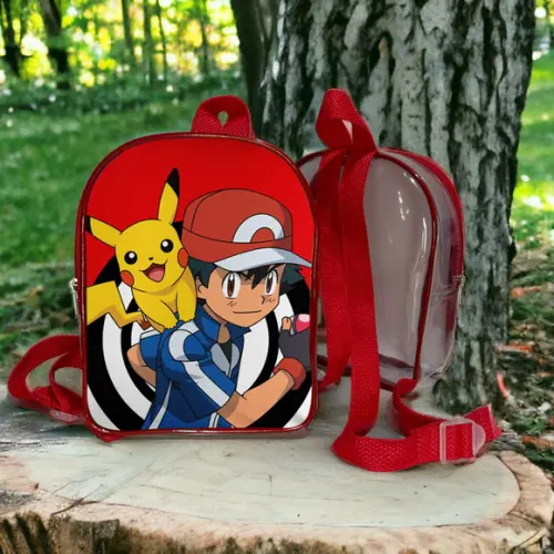 Mochila Pokemon Lembrancinha de Festa Personalizado