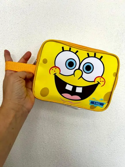Necessarie Bob Esponja Transparente Infantil Personalizado