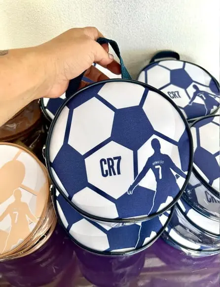 Necessarie Bola Futebol Cr7 Lembrancinha Infantil