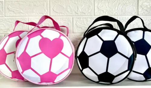 Necessarie Bola Futebol Transparente Infantil