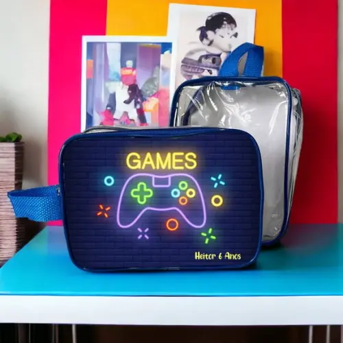Necessarie Game Transparente Infantil Personalizado