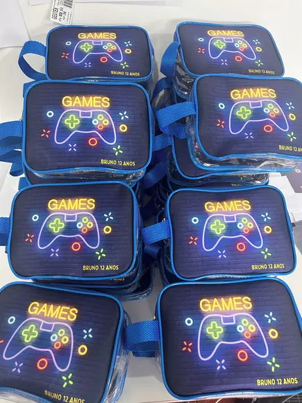 Necessarie Game Transparente Infantil Personalizado
