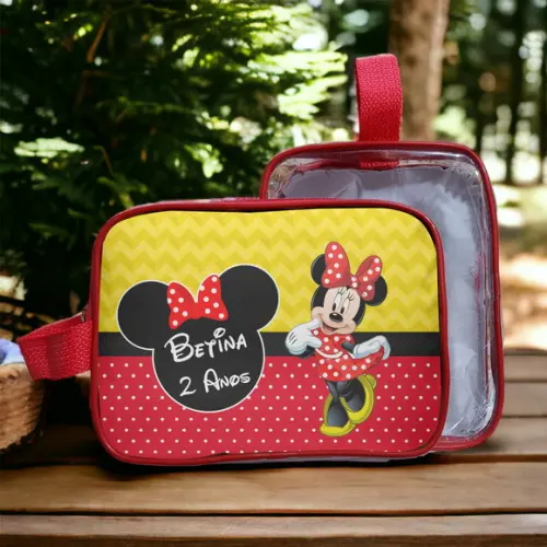 Necessarie Minnei Transparente Infantil Personalizado