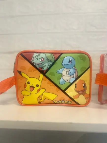 Necesserie Pokemon Transparente Infantil Personalizado