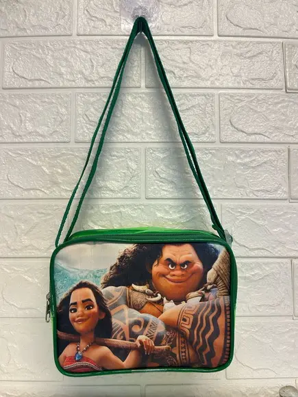 Bolsa Bag Moana Neon Lembrancinha de Aniversário