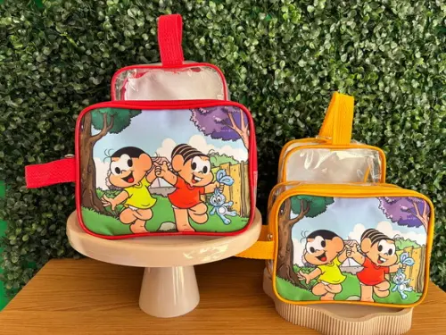 Lembrancinha de Festa Personalizada Necesser Turma da Monica