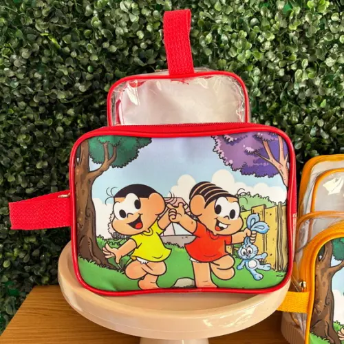 Lembrancinha de Festa Personalizada Necesser Turma da Monica