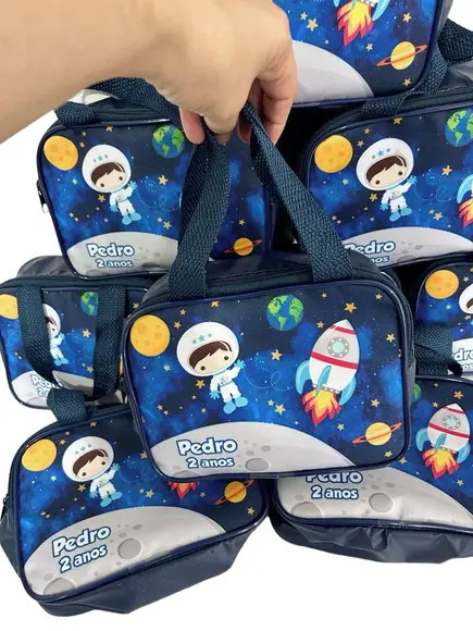 Maleta Astronauta Lembrancinha de Aniversário