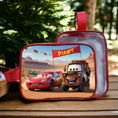 Necesser Carros Mcqueen Lembrancinha de Festa