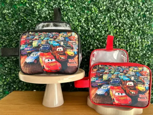 Necesser Carros Mcqueen Lembrancinha de Festa