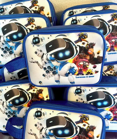 Necesserie Astro Bot Lembrancinha de Festa