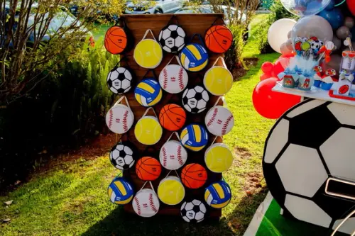 Necesserie Bola Esporte Lembrancinha de Aniversário