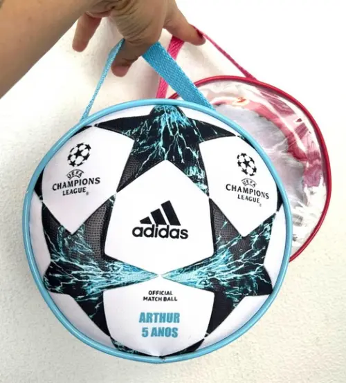Necesserie Bola Futebol Lembrancinha de Aniversário