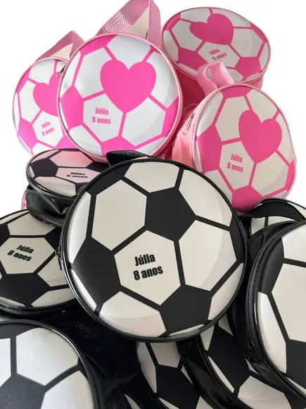 Necesserie Bola Futebol Lembrancinha de Aniversário