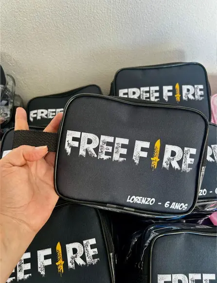Necesserie Free Fire Lembrancinha de Aniversário