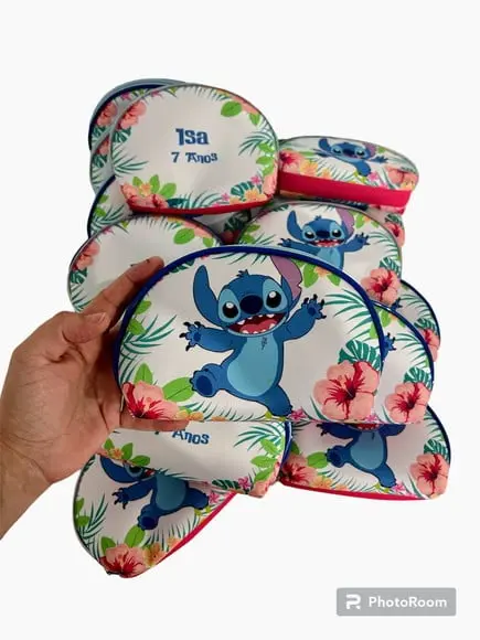 Necesserie Lilo e Stitch Lembrancinha Aniversário