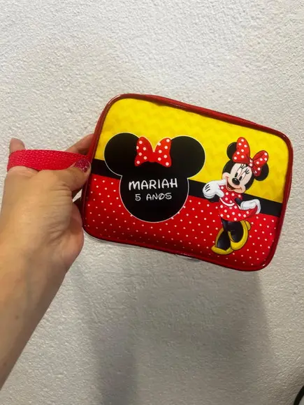 Necesserie Minnie Lembrancinha de Aniversário