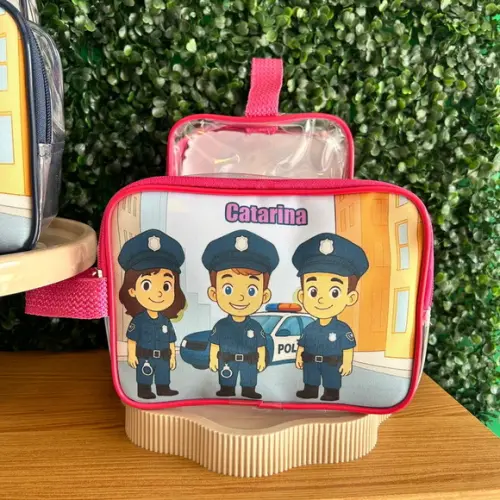 Necesserie Polícia Lembrancinha de Aniversário