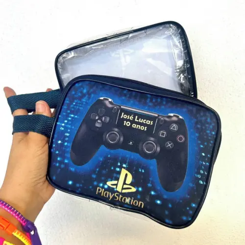 Necesserie Playstation Lembrancinha de Aniversário
