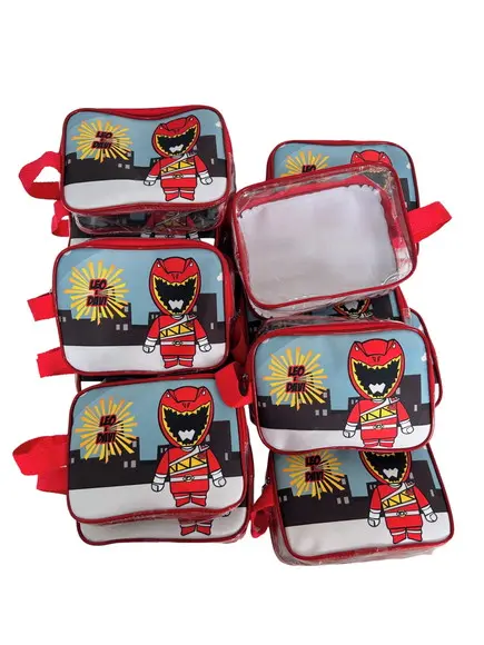 Necesserie Power Rangers Lembrancinha de Aniversário