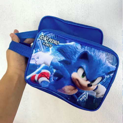 Necesserie Sonic Lembrancinha de Aniversário