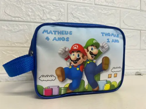 Necesserie Super Mario Lembrancinha de Aniversário